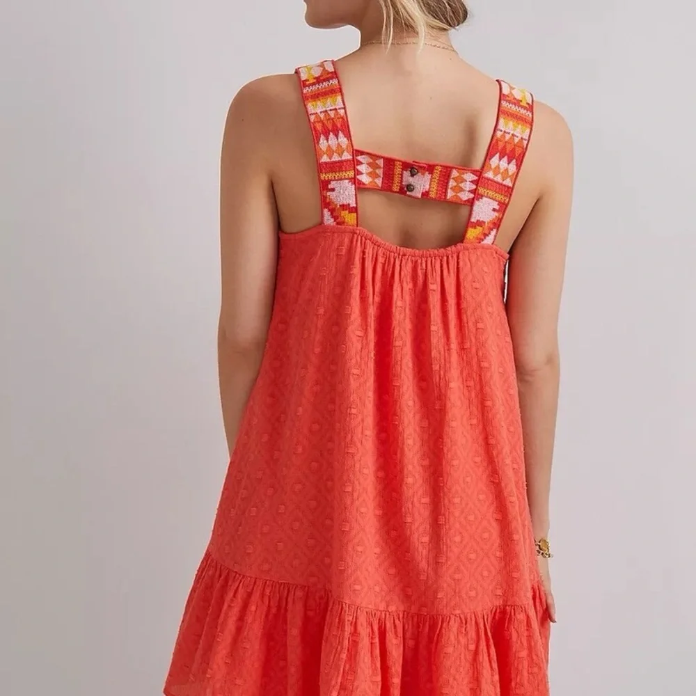 Anthropologie Coral Embroidered
Tunic Dress - Picture 2 of 5
